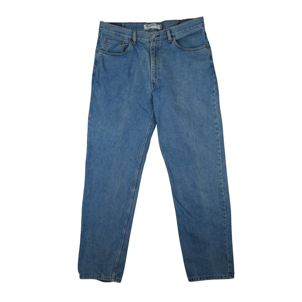 Levis 550 Relaxed Fit Jeans Mens 38x34 Blue Tapered Leg Denim Y2K 2011
